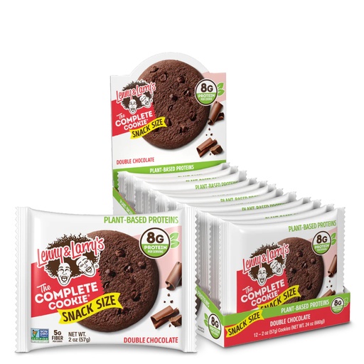 [22851] Lenny & Larry's The Complete Cookie Double Chocolate 4 oz 12 ct