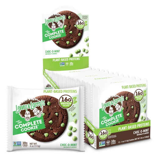 [22858] Lenny & Larry's The Complete Cookie Choc-o-Mint 4oz 12ct
