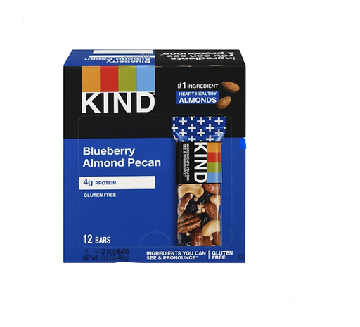 [22918] KIND Bar Blueberry Pecan & Fiber 12 ct 1.4 oz