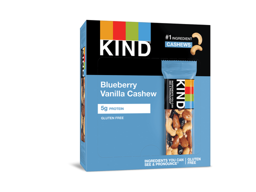 [22920] KIND Bar Blueberry Vanilla & Cashew 12 ct 1.4 oz