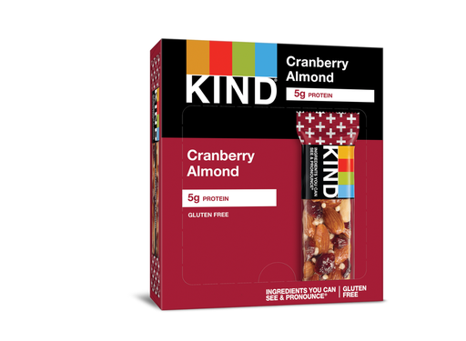 [22925] KIND Bar Cranberry Almond 12 ct 1.4 oz