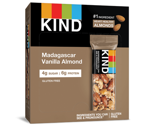 [22935] KIND Bar Madagascar Vanilla 12 ct 1.4 oz