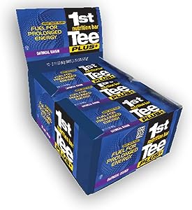 [23320] 1st Tee Plus+ Oatmeal Raisin Bars 12 ct 60g