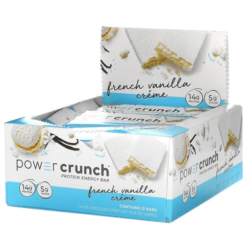 [23561] Power Crunch Fresh Vanilla 12 ct 1.4oz