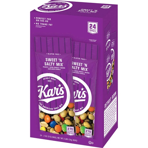 [21795] Kar's Sweet n Salty Mix 24 ct 2 oz