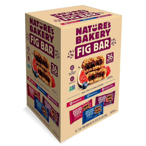 [21935] Nature's Bakery Fig Bars Variety Pack 40ct 2 oz