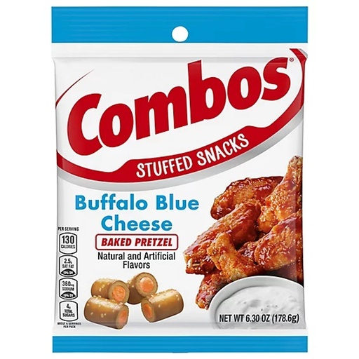 [24002] Combos Snacks Buffalo Cheese 12 ct 6.3 oz