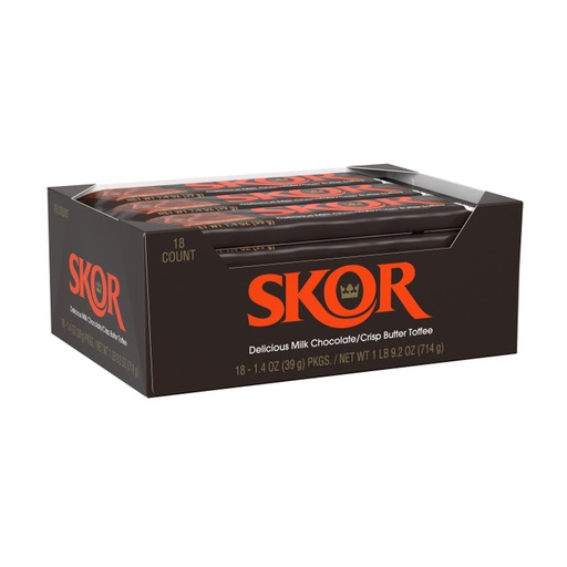 [11005] Skor Bar 18 ct 1.4 oz