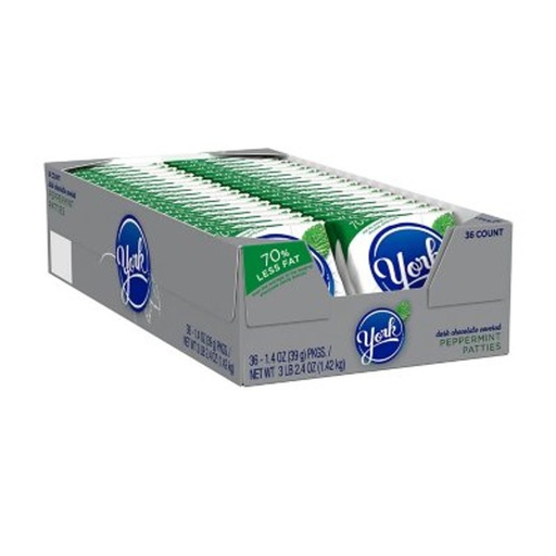 [11410] York Peppermint Patties 36ct 1.4oz