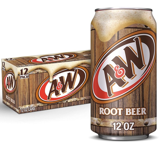 [33104] A&W Root Beer 12ct 12 oz