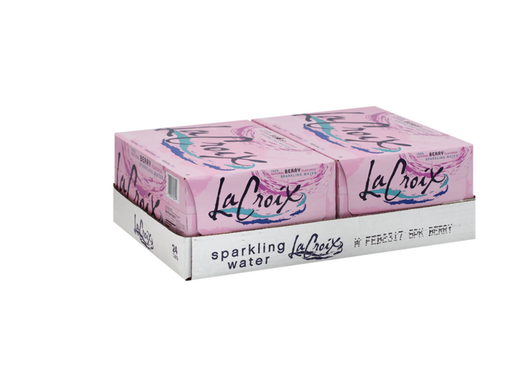 [33132] La Croix Sparkling Water Berry 24 ct 12 oz