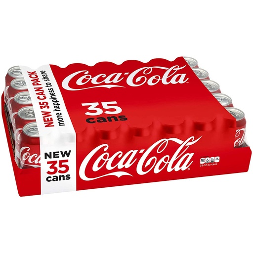 [33164] Coke Classic 35 ct 12 oz Can