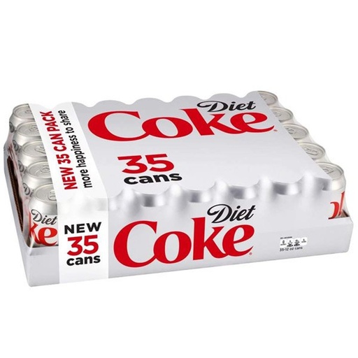 [33168] Coke Diet 35 ct 12 oz Can