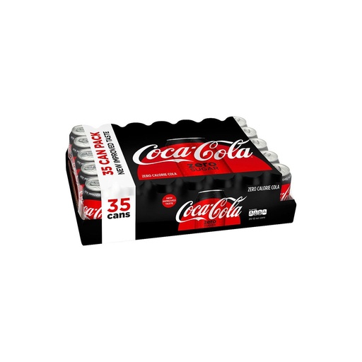 [33172] Coke Zero 35 ct 12 oz Can