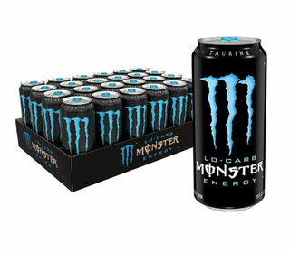 [33229] Monster Energy Drink Lo-Carb 24 ct 16 oz