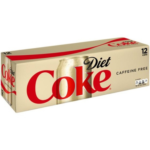 [33304] Coke CF Diet 12 ct 12 oz Can
