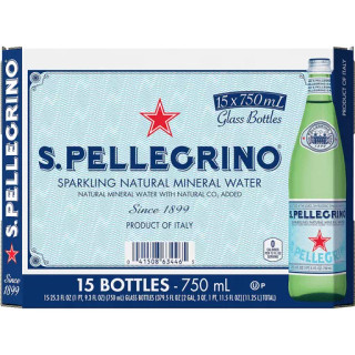 [33403] San Pellegrino Sparkling Natural Water 24ct 16.9oz