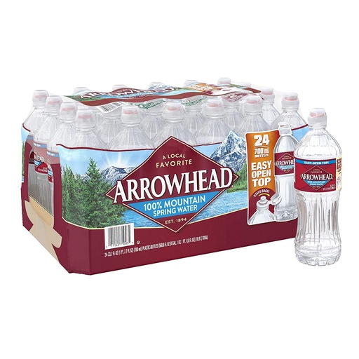 [33416] Arrowhead Mountain Spring Water 24 ct 23.7 oz