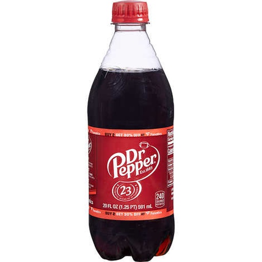 [33440] Dr. Pepper 24 ct 20 oz