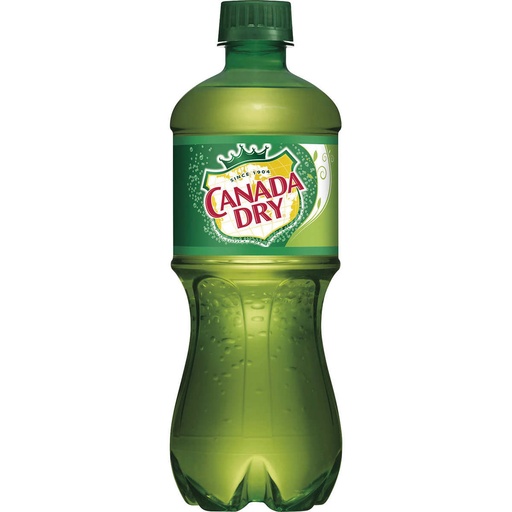 [33445] Canada Dry Ginger Ale 24 ct 20 oz.