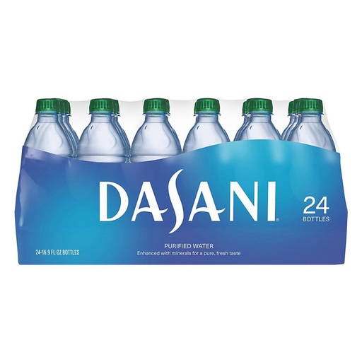 [33448] Dasani Purified Water 24 ct 16.9 oz