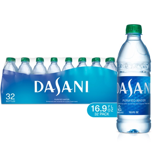 [33449] Dasani Purified Water 32ct 16.9oz