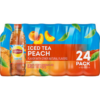 [33505] Lipton Iced Tea Peach 24 ct 16.9 fl oz..