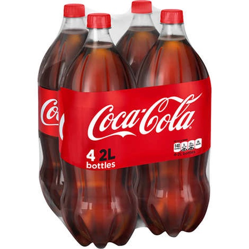 [33524] Coca Cola 4ct 2 Liter