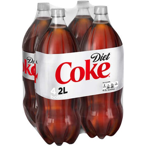 [33528] Diet Coca Cola 4ct 2 Liter