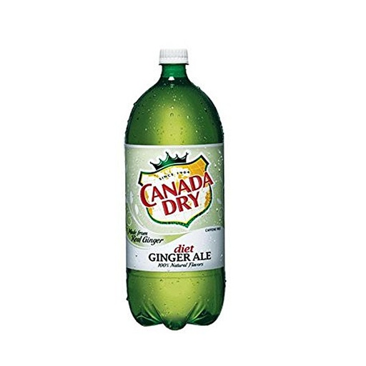 [33550] Canada Dry Diet Ginger Ale 15 ct 1 Liter
