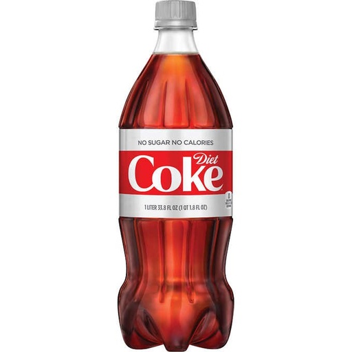 [33557] Diet Coca Cola 12 ct 1 Liter