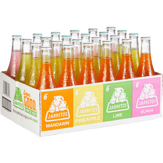 [33650] Jarritos Soda Variety 24 ct 12.5 oz Glass