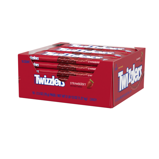 [11325] Twizzlers Strawberry Twist 18ct 2.5oz
