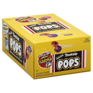 [25202] Tootsie Pops Variety 100 ct