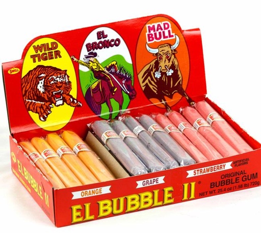 [25460] El Bubble II Bubble Gum 5' Cigar 36ct
