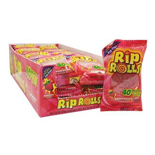 [26203] Rip Rolls Cherry 24 ct 1.4 oz