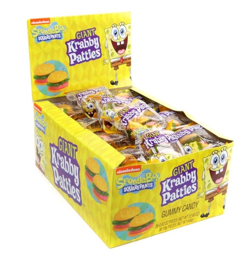 [26211] Giant Krabby Patties 36ct 0.03oz
