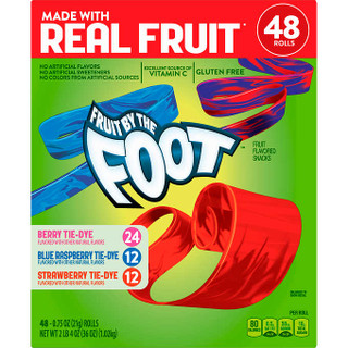 [26380] Fruit by the foot Variety 48ct 0.75oz