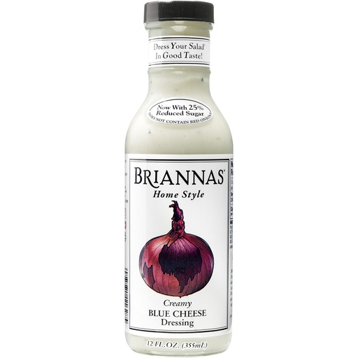 [90075] Briannas Blue Cheese Dressing 6ct 12oz