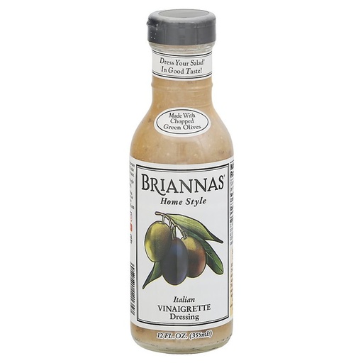 [90085] Briannas Italian Vinaigrette Dressing 6ct 16 oz