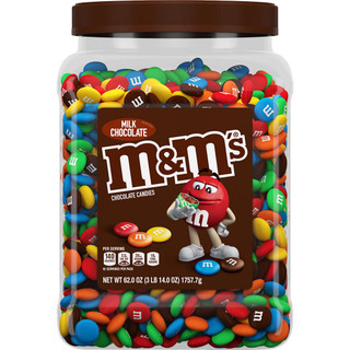 [50017] M&M Milk 62 oz Tub