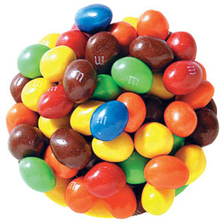 [50154] M&M Peanut 25lbs Bulk
