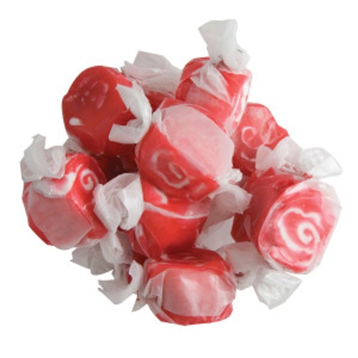 [55024] Taffy Town Red Licorice Swirls Salt Water Taffy 5lb