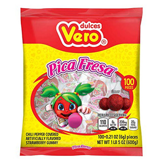 [63100] Pica Gomas Strawberry 100 ct