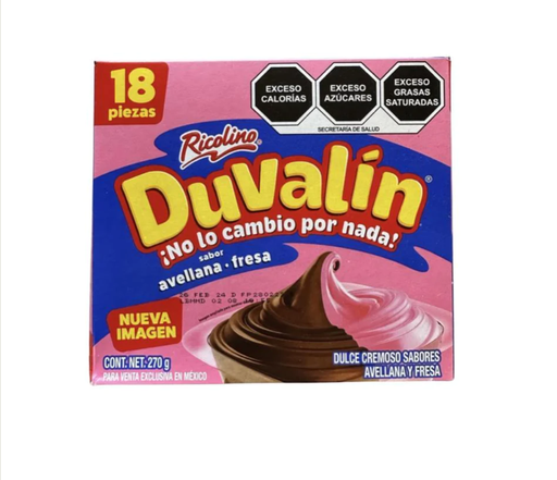 [64339] Duvalin Strawberry & Hazelnut 18ct