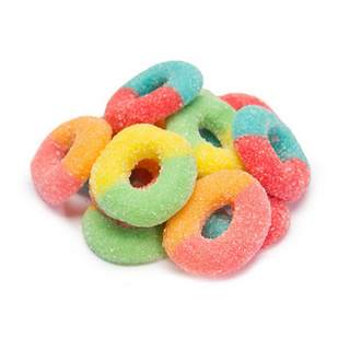 [54001] Jovy Gummy Rings Neon 5lb