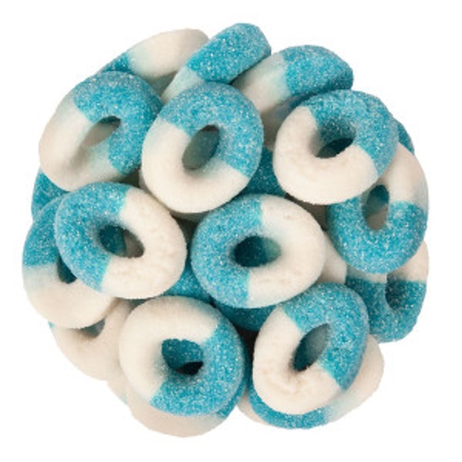 [54003] Jovy Gummy Ring Blue Raspberry 5lbs