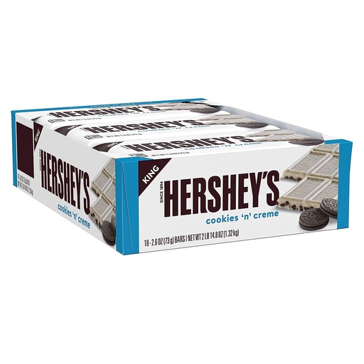 [12055] Hershey's Cookies N' Creme King Size 18ct 2.1oz