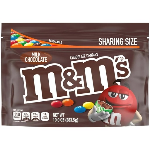 [50022] M&M Milk Chocolate 12ct 10oz