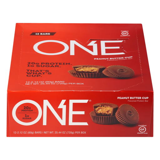 [22770] ONE Peanut Butter Cups Bar 12ct 2.12oz